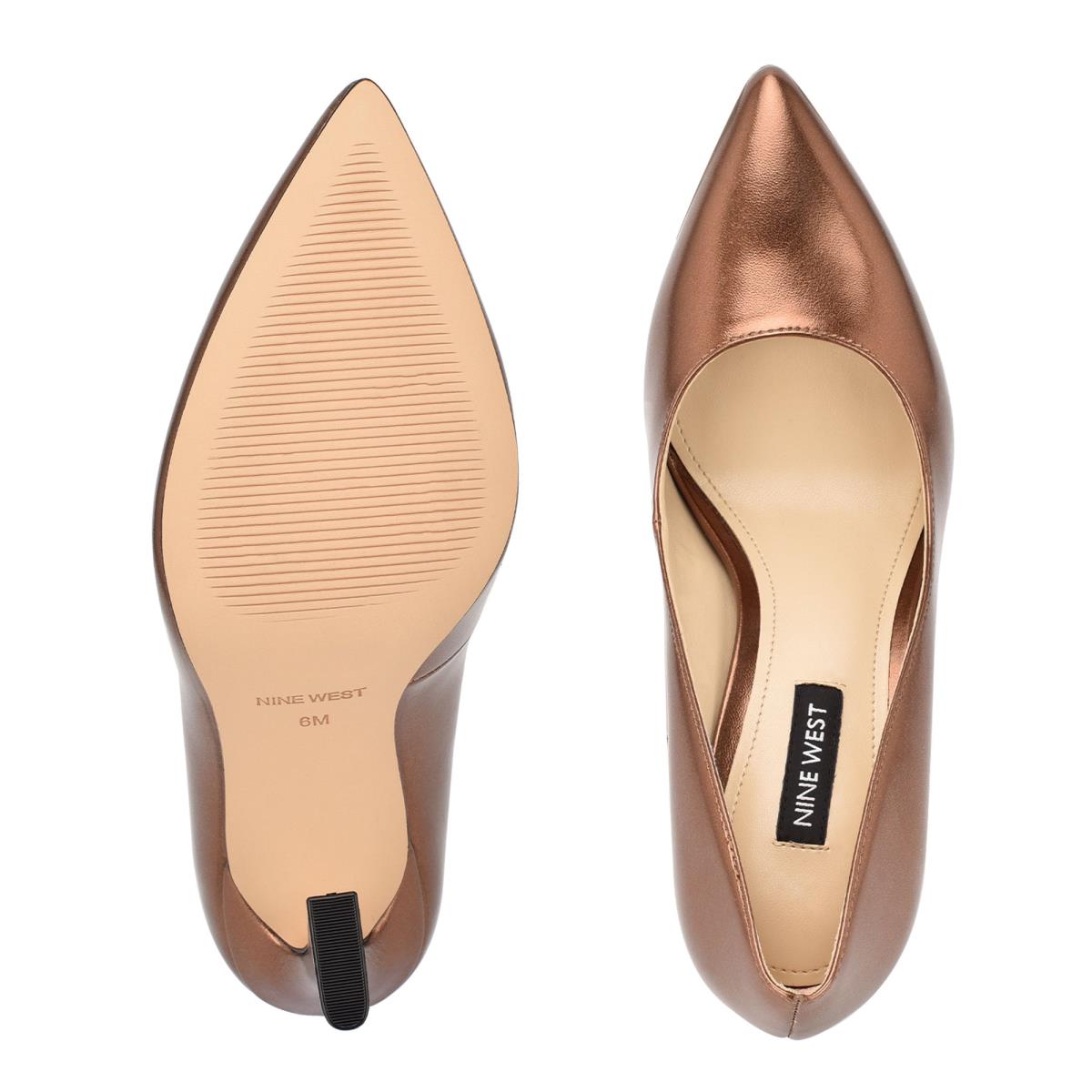 Nine West Trendz Pointy Kappe Pumps Damen Braun | 2715FQCWX