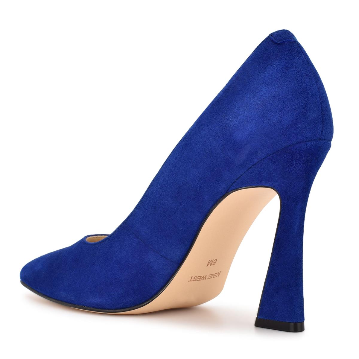 Nine West Trendz Pointy Kappe Pumps Damen Tiefesblau | 3269QOIPC