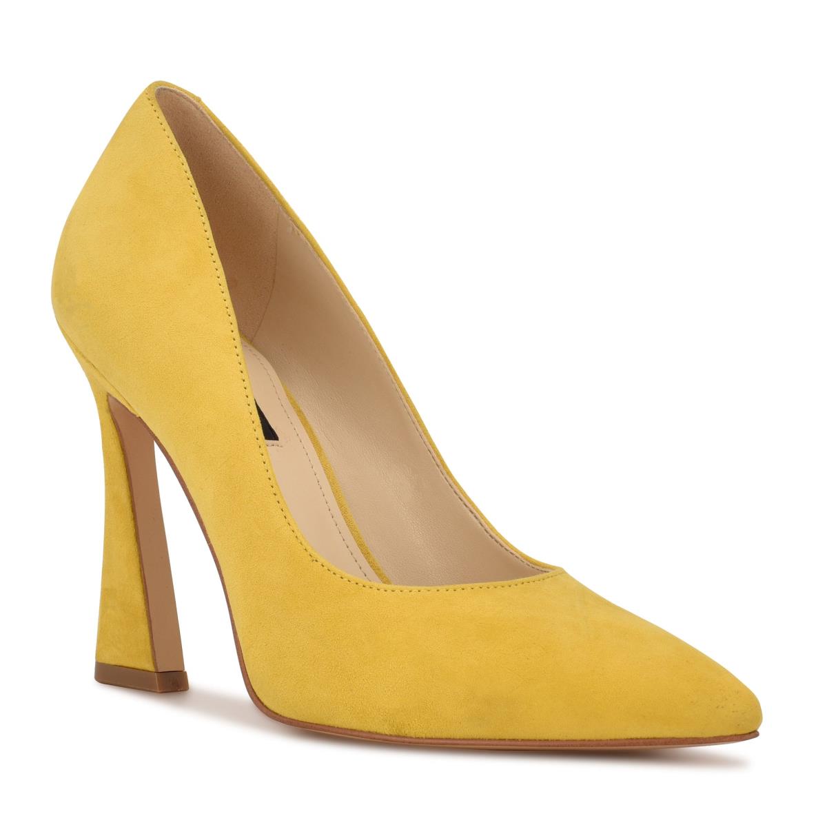 Nine West Trendz Pointy Kappe Pumps Damen Gelb | 8547BUXKC