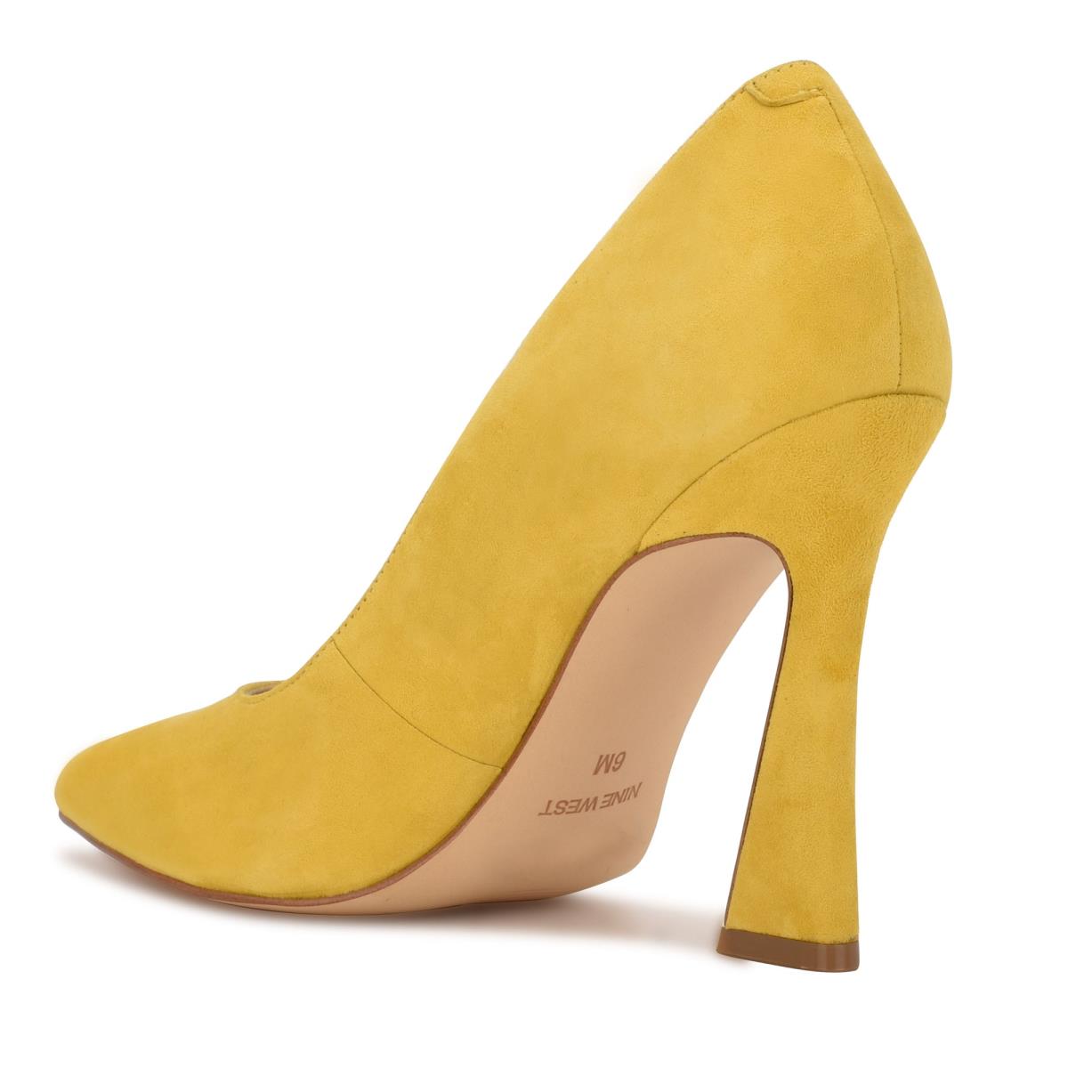 Nine West Trendz Pointy Kappe Pumps Damen Gelb | 8547BUXKC