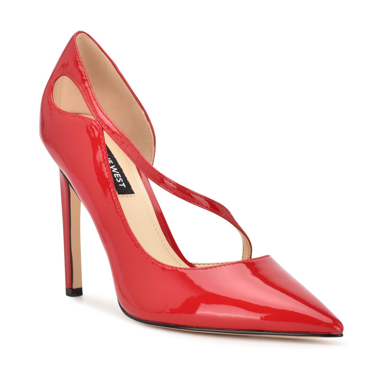 Nine West Twirl Pointy Kappe Pumps Damen Rot | 0347QCMAD