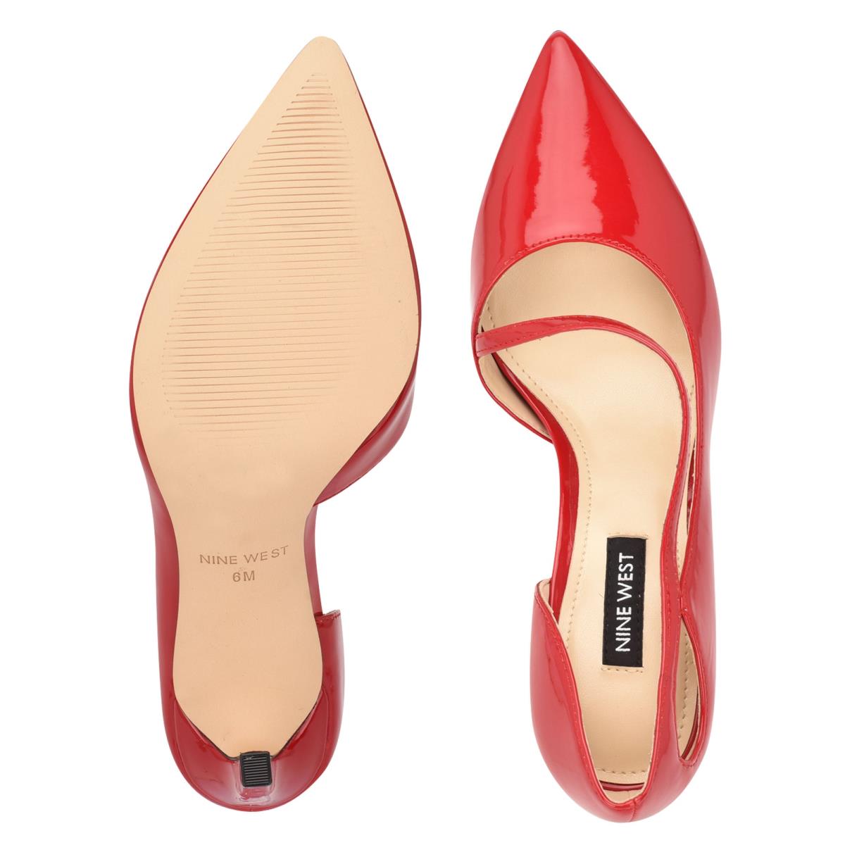 Nine West Twirl Pointy Kappe Pumps Damen Rot | 0347QCMAD