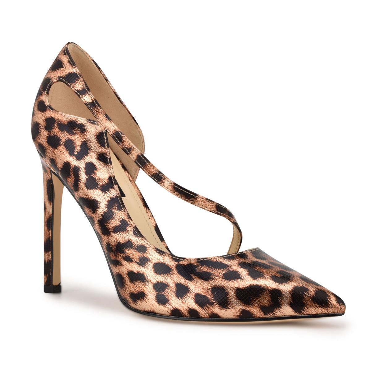 Nine West Twirl Pointy Kappe Pumps Damen Leopard | 7359MVOTR