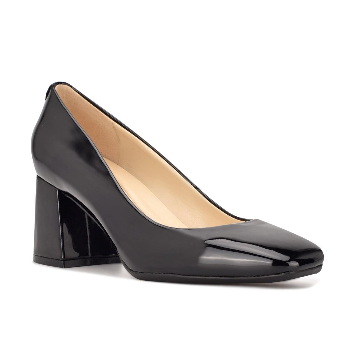 Nine West Vibe 9x9 Block Heel Pumps Damen Schwarz | 1764ZLVXH