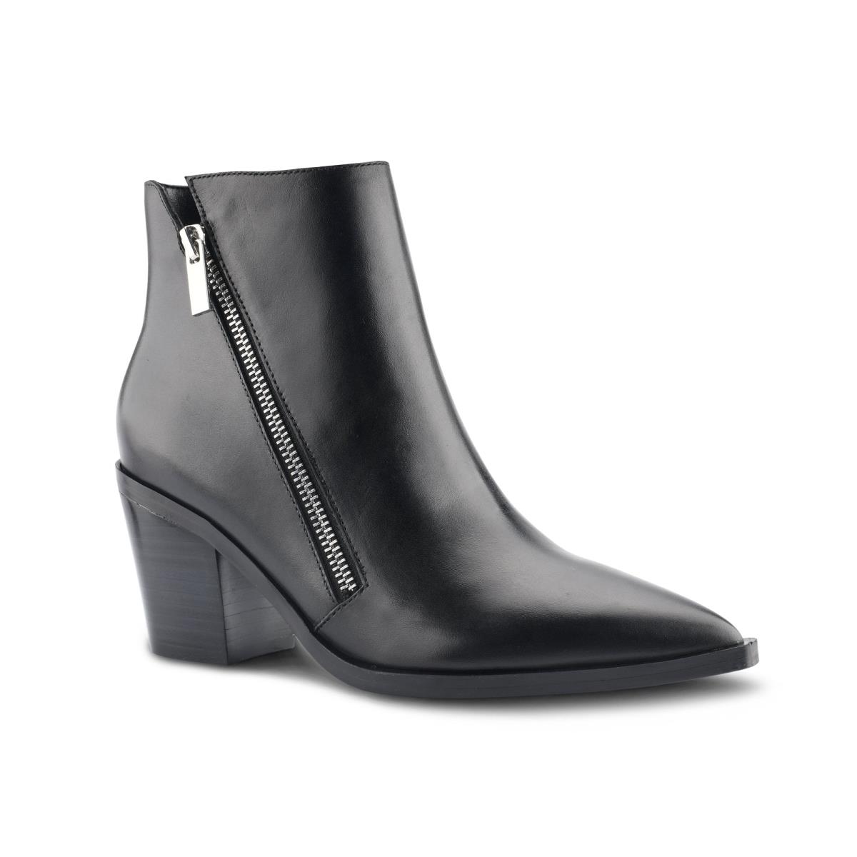 Nine West Wearit Block Heel Stiefeletten Damen Schwarz | 9165NVAGB