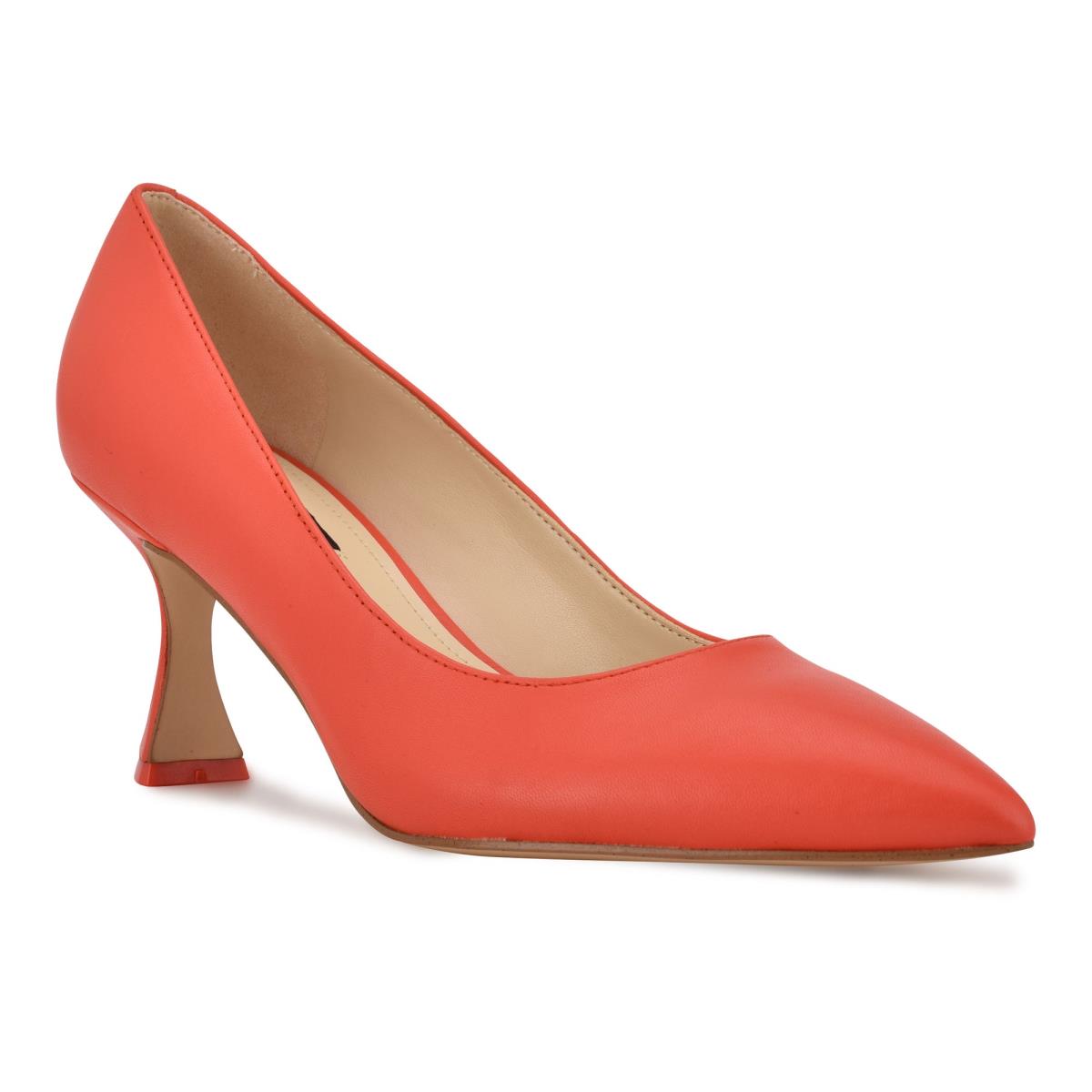 Nine West Workin Pointy Kappe Pumps Damen Orange | 6328CVGRE