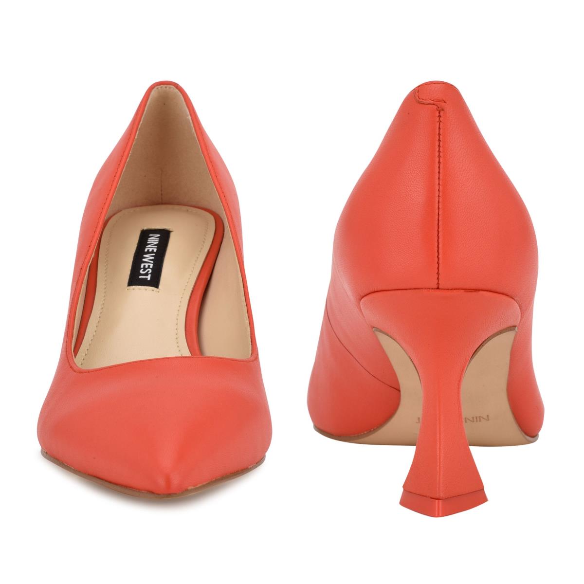 Nine West Workin Pointy Kappe Pumps Damen Orange | 6328CVGRE