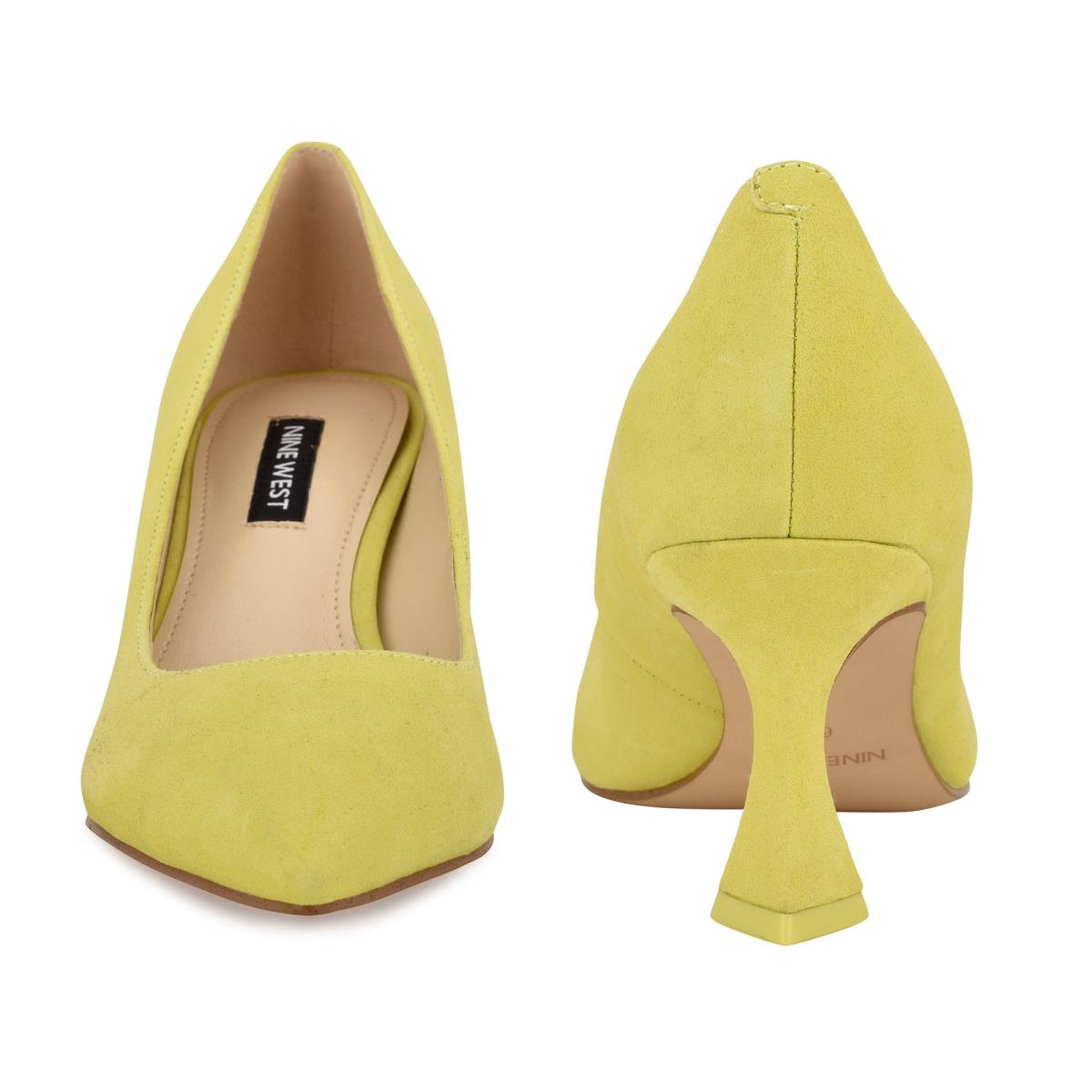 Nine West Workin Pointy Kappe Pumps Damen Gelb | 9481JKFCQ