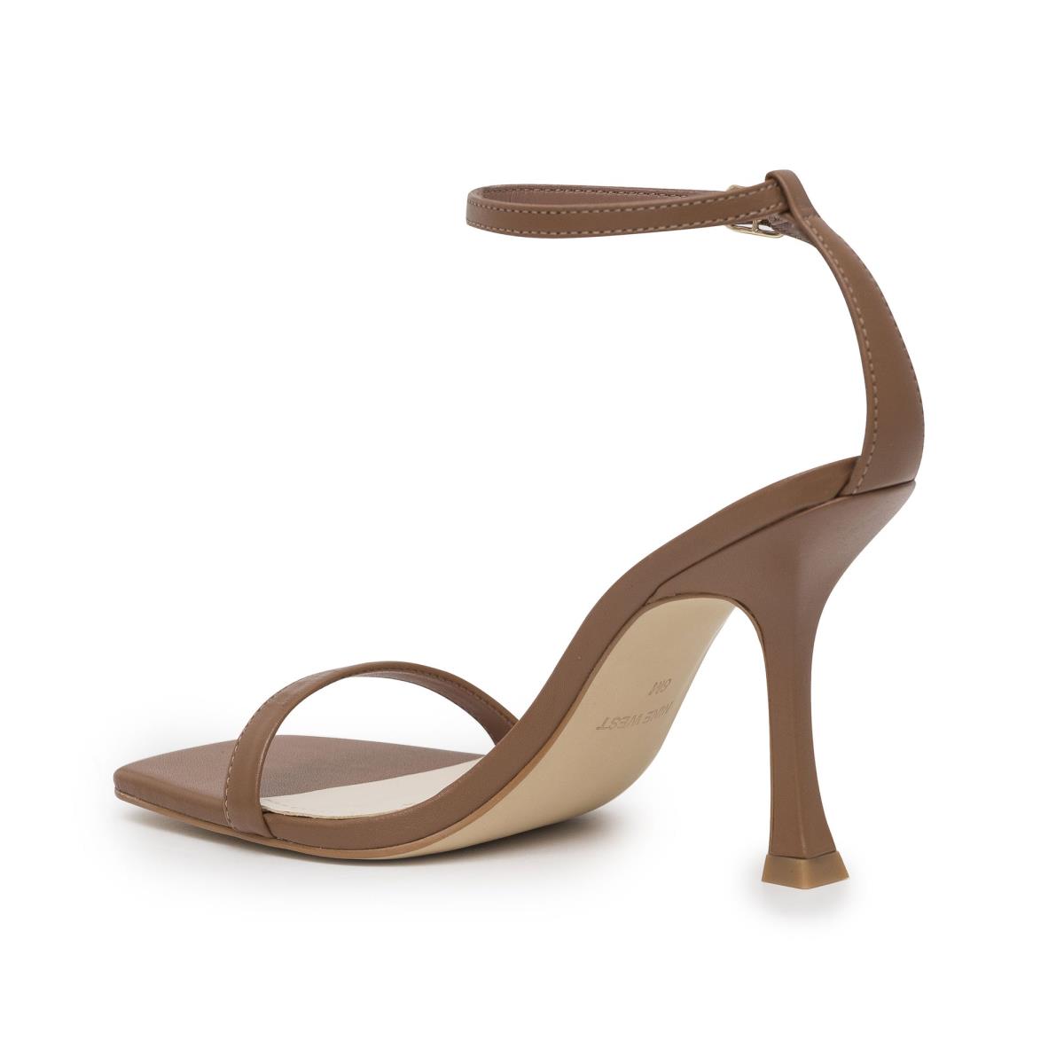 Nine West Yess Ankle Riemchensandalen Damen Hellbraun | 3960JANCH