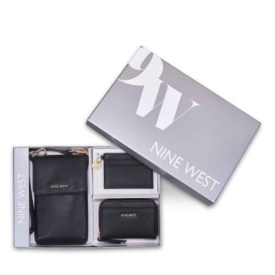 Nine West Azalea 3 Piece Box Set Geldbörse Damen Schwarz | 6817ROUYP