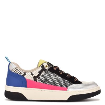 Nine West Elevate Sneakers Sneakers Damen Grau Mehrfarbig | 9640AYVLT