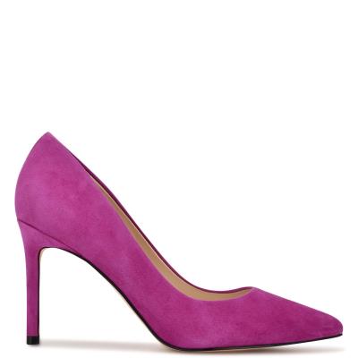 Nine West Ezra Pointy Kappe Pumps Damen Lila | 7610VIBLU