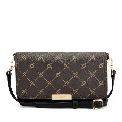 Nine West Lawson Wallet On A String crossbody taschen Damen Braun Schwarz | 0573NYPCA