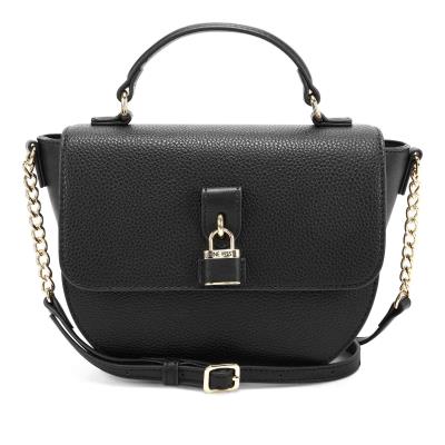 Nine West Nemi Top Handle Flap crossbody taschen Damen Schwarz | 1238HUWTY