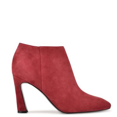 Nine West Raze Kleider Stiefeletten Damen Bordeaux | 3780FOYSJ