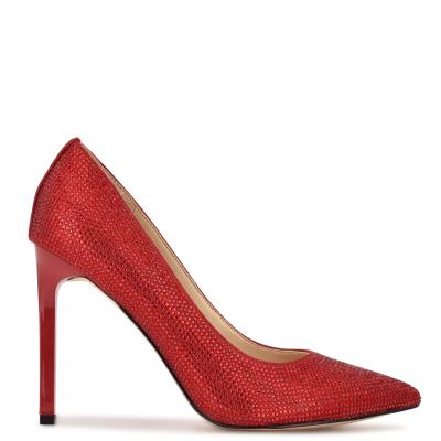 Nine West Tatiah Kleider Pumps Damen Rot | 6578MXDFI