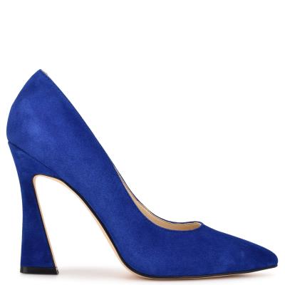 Nine West Trendz Pointy Kappe Pumps Damen Tiefesblau | 3269QOIPC