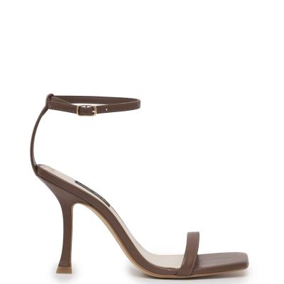 Nine West Yess Ankle Riemchensandalen Damen Braun | 0234BHRIV