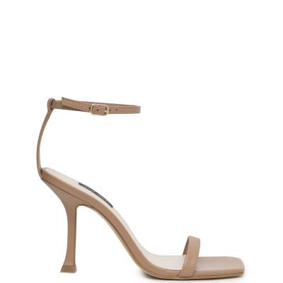 Nine West Yess Ankle Riemchensandalen Damen Beige | 2495KMJTH